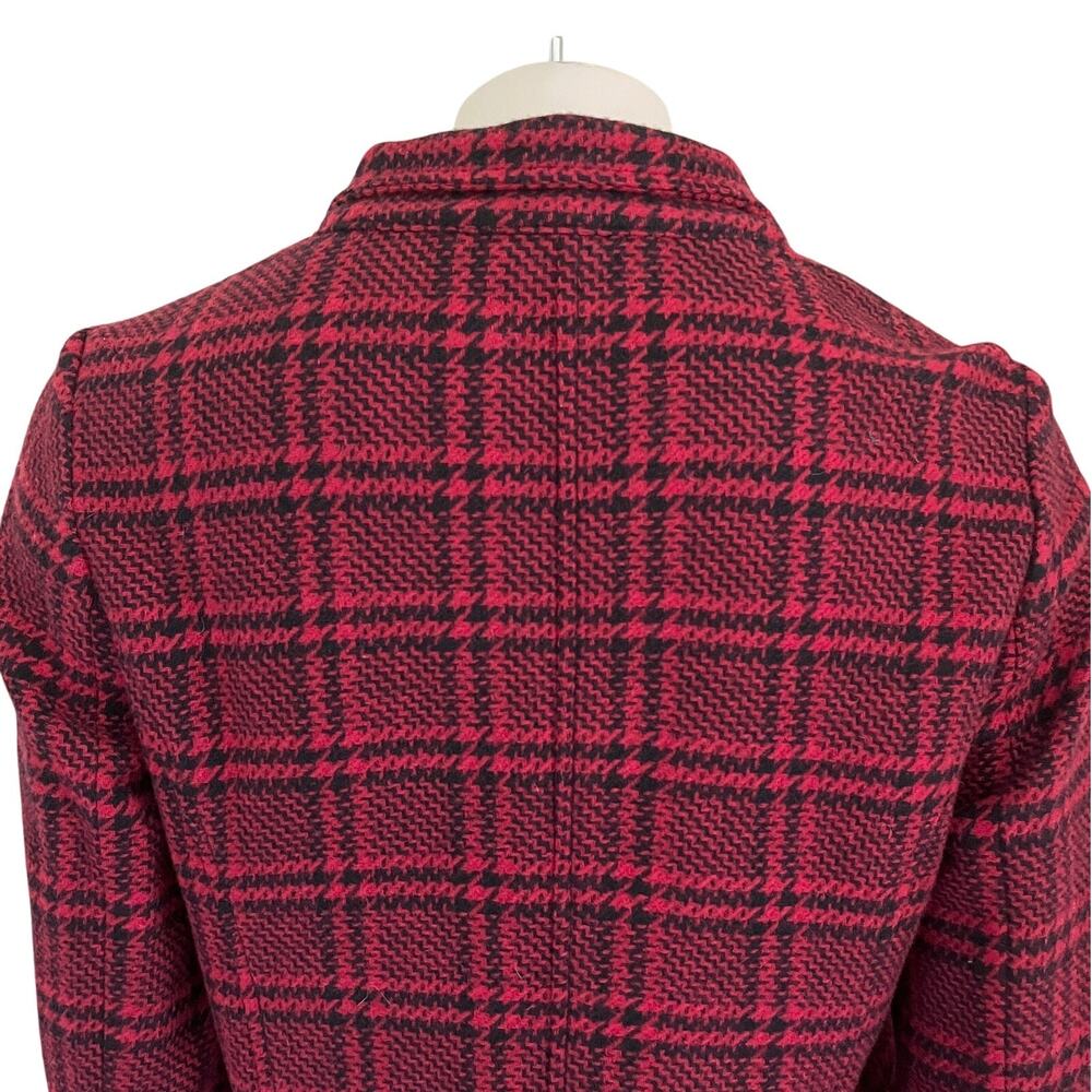 New Talbots Wool Blend 3 Button Patch Pocket Plai… - image 7